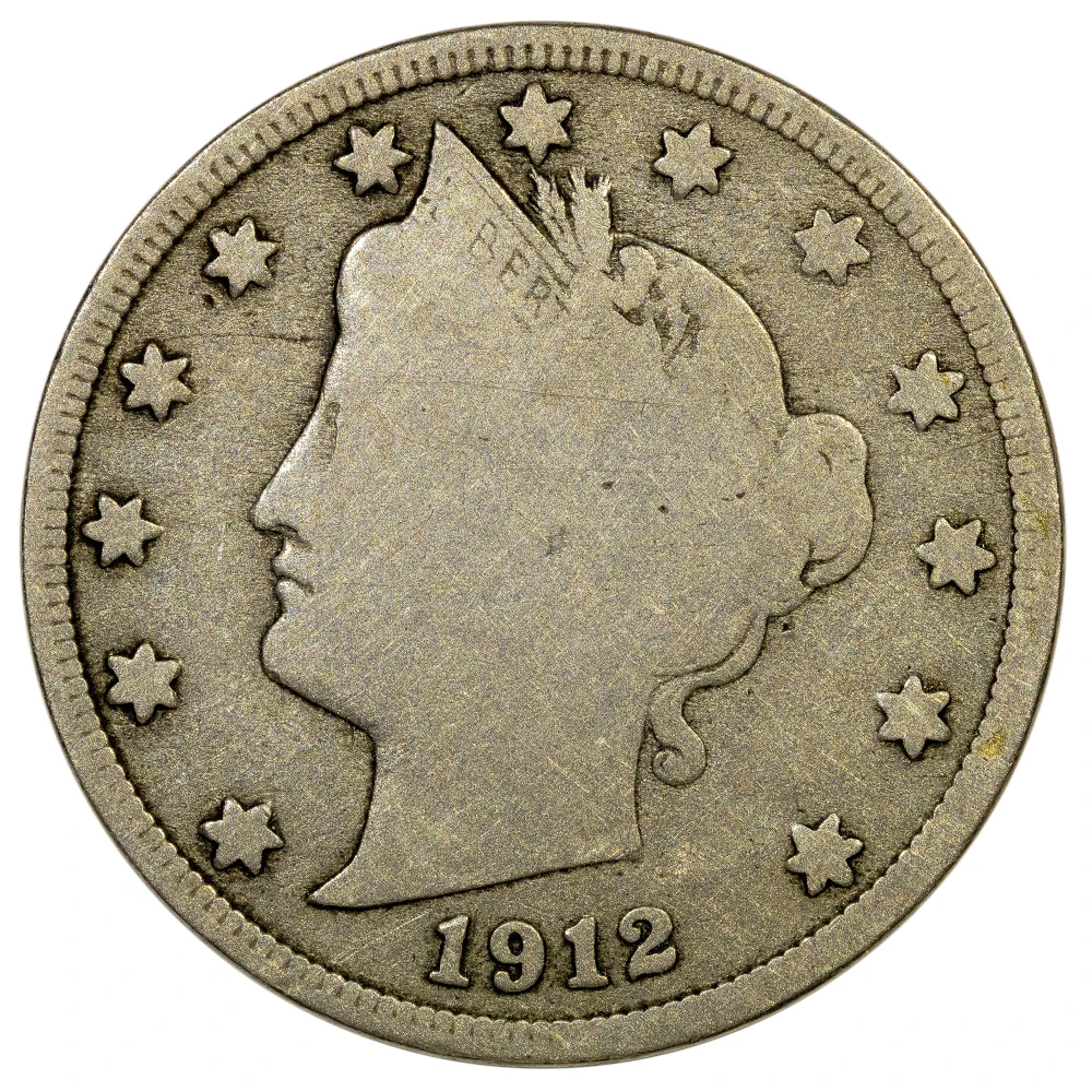 VG-8 or Better 1912-S Nickel