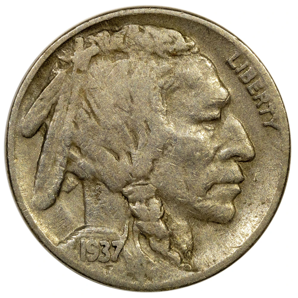 Fine-12 1937-D Three-Legged Buffalo Nickel