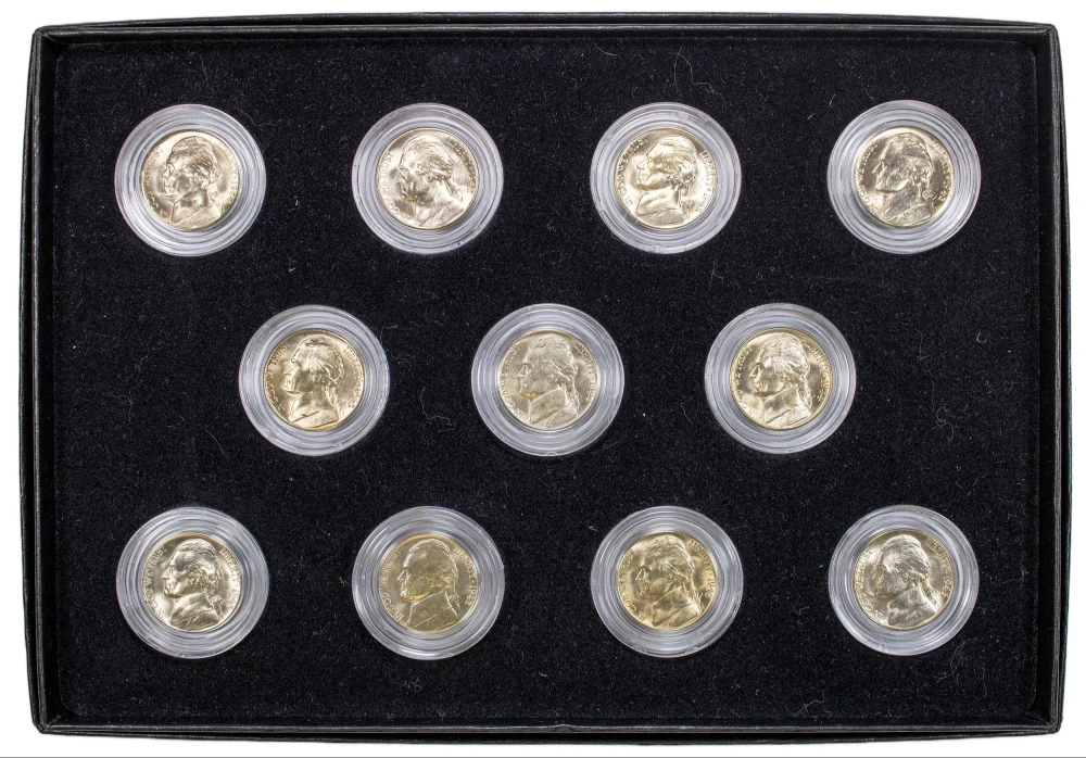 Choice BU 1942-45 War Nickel Set