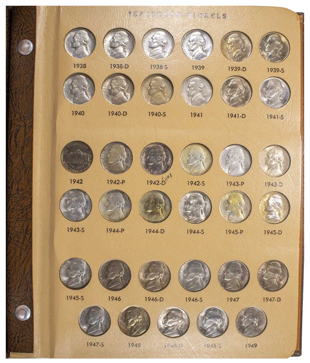 BU 1938-1988 Jefferson Nickel Set