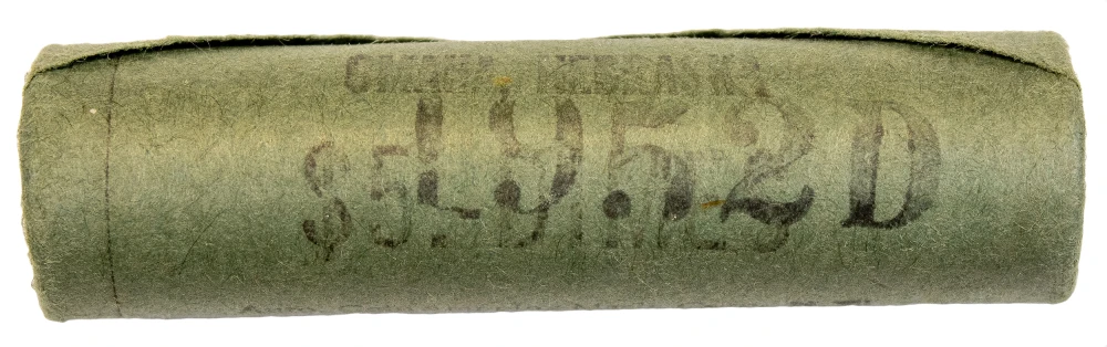 Original Bank Wrapped 1952-D Roosevelt Dime Roll