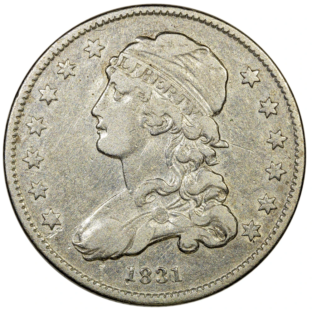 VF-30 1831 Bust Quarter
