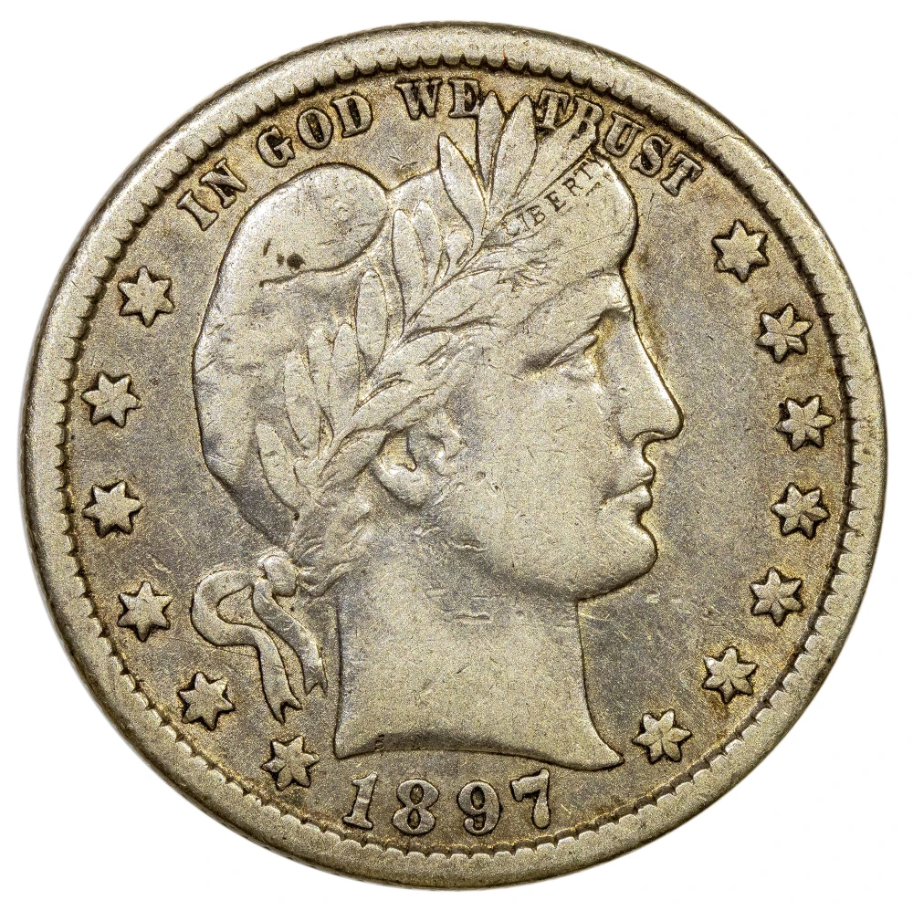 VF-20 1897-O Barber Quarter