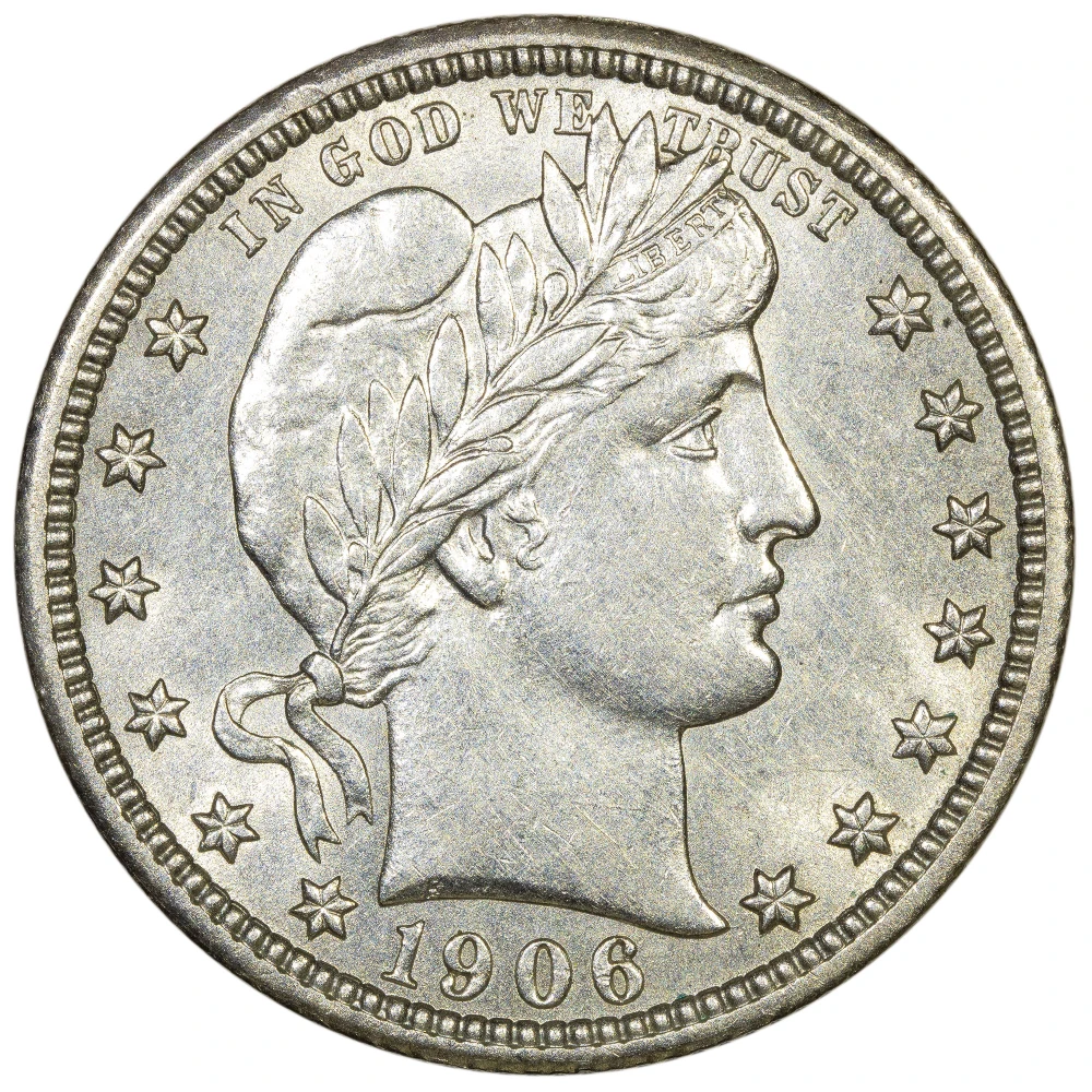 BU-60 1906 Barber Quarter