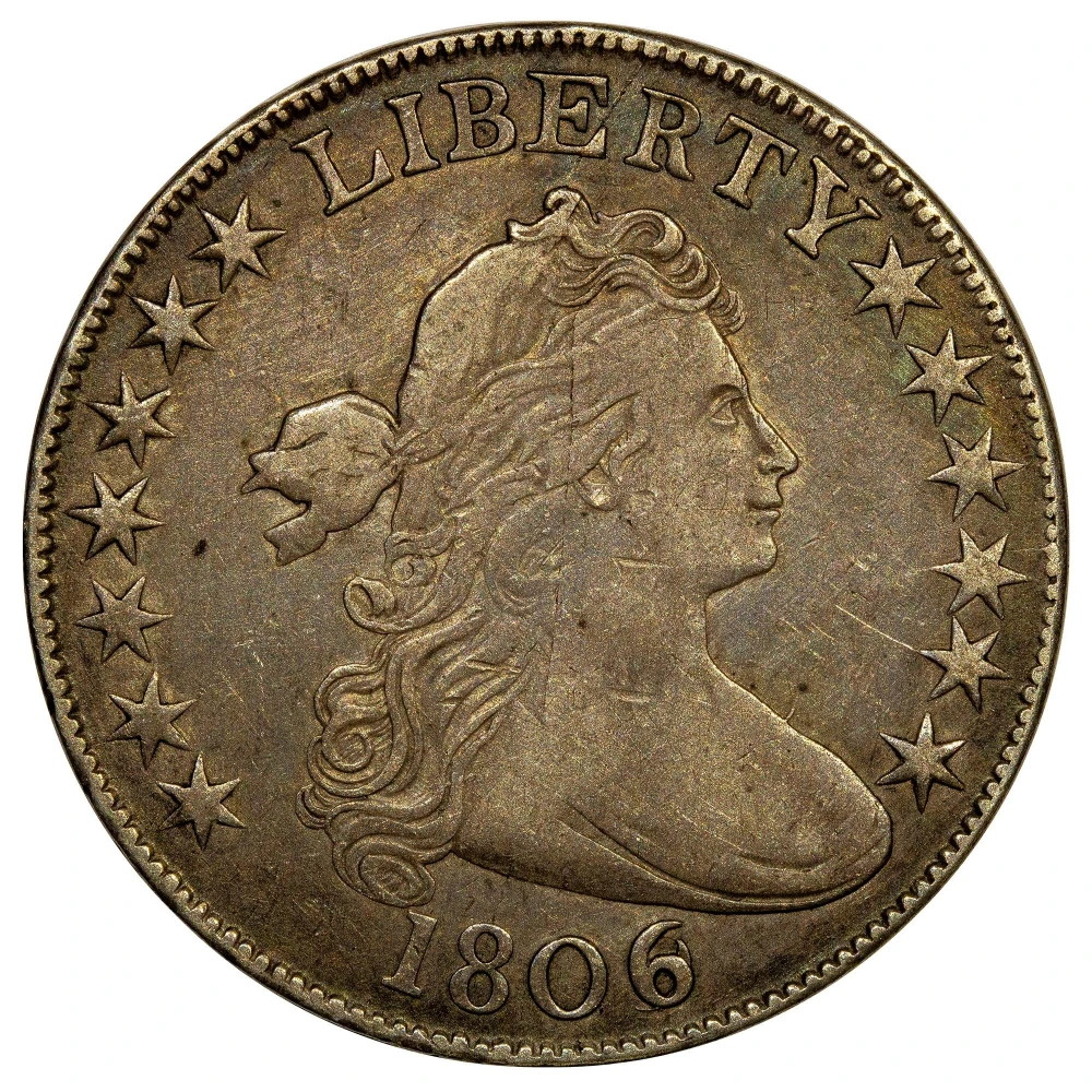 VF-30 1806/Inverted 6 Bust Half Dollar