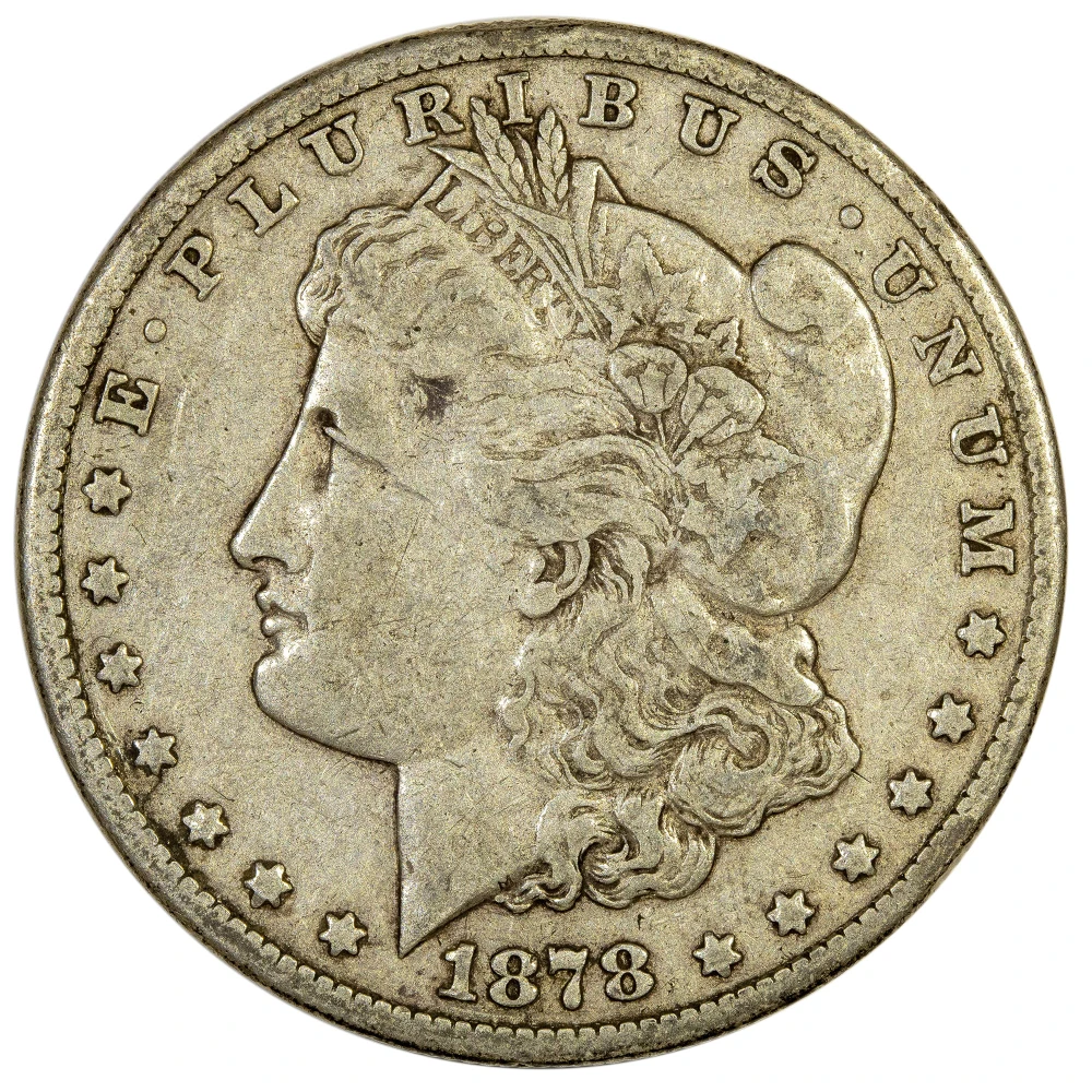 VF-20 1878-CC Morgan Dollar