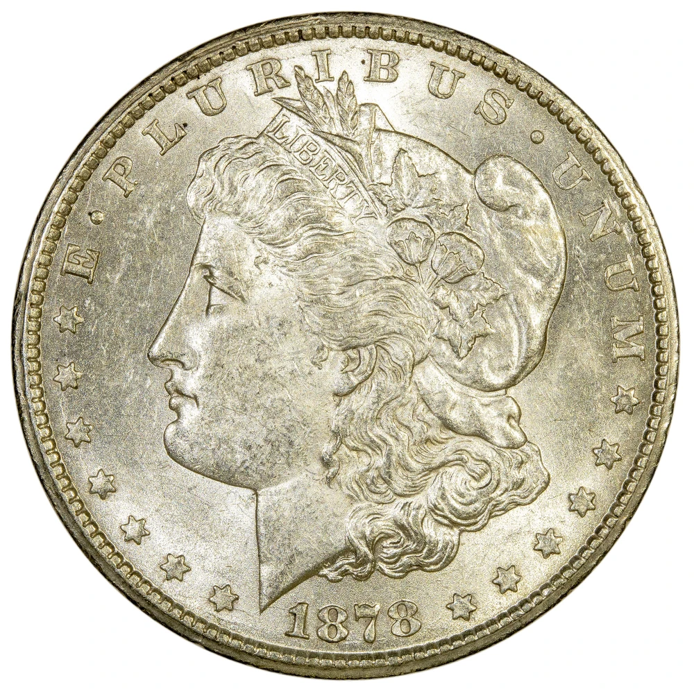 MS-60 1878-CC Morgan Dollar