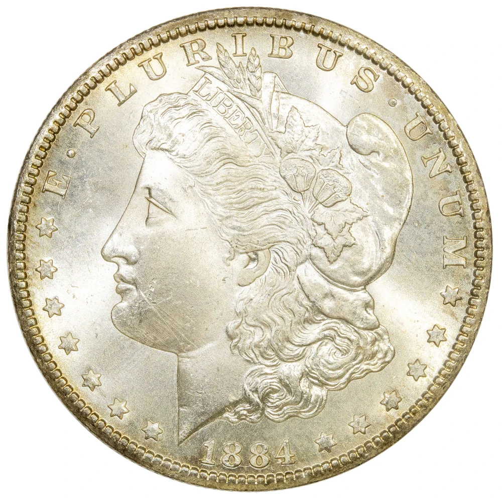 Gem MS-65 1884-CC Morgan Dollar