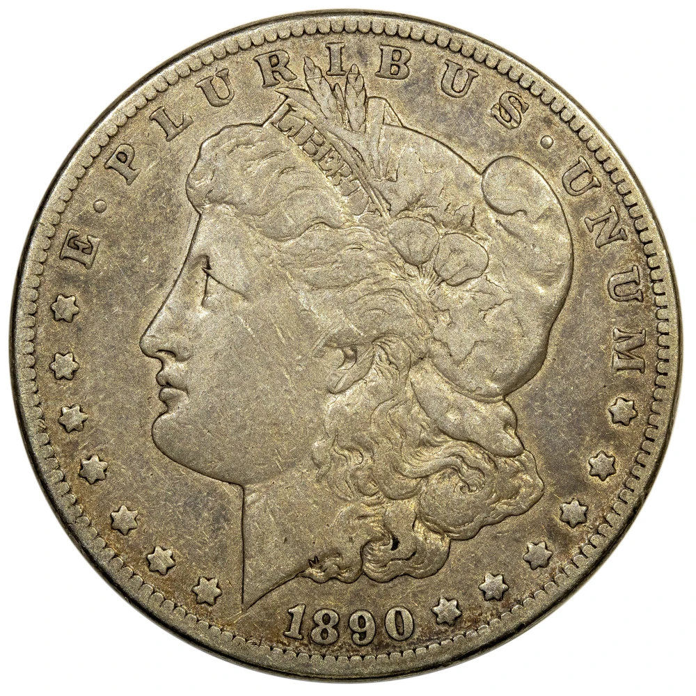 VF-30 1890-CC Morgan Dollar