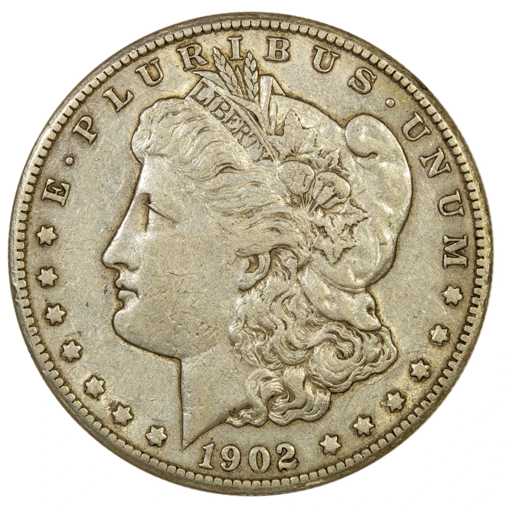 EF-45 1902-S Morgan Dollar