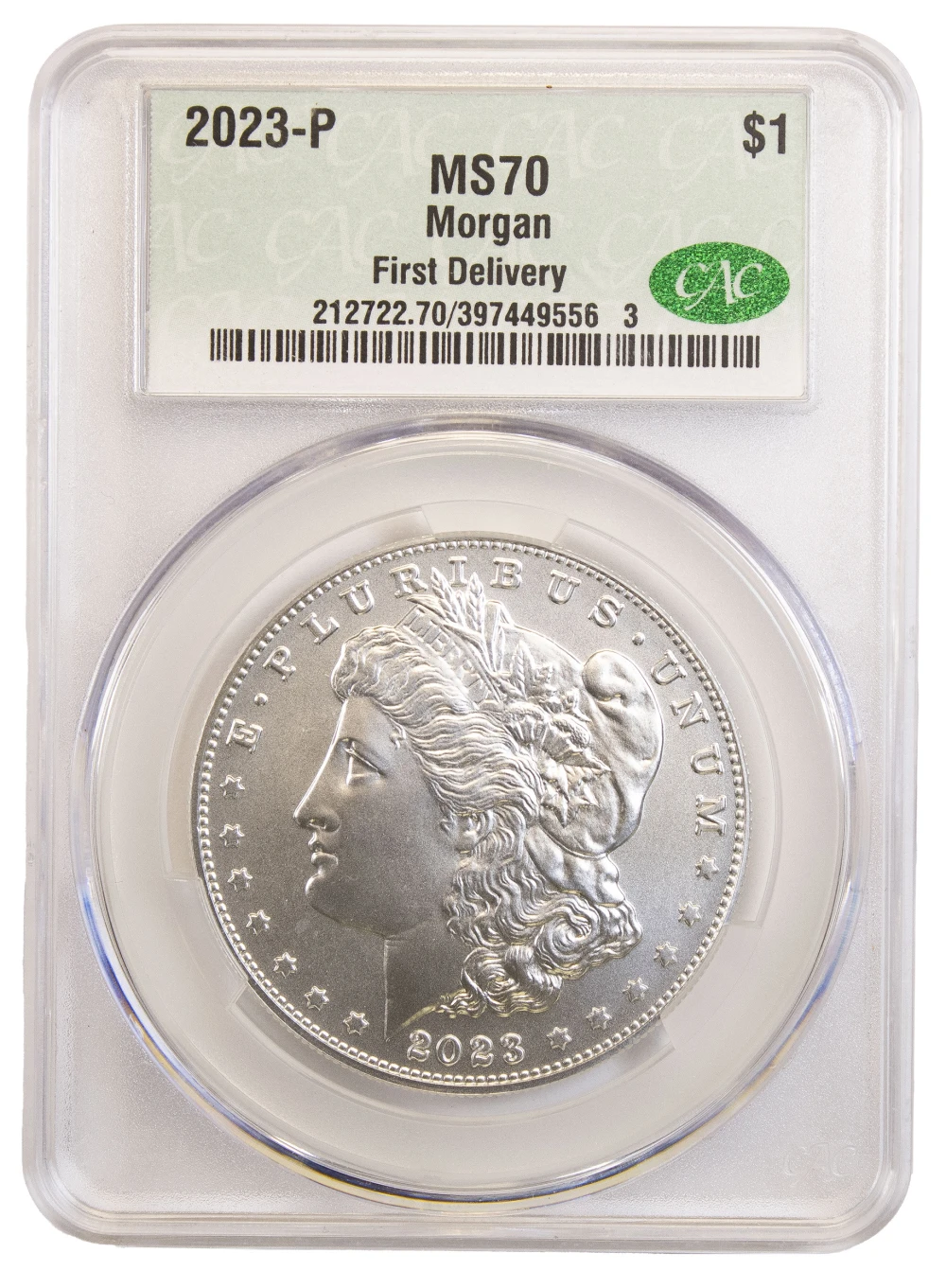 CACG MS-70 2023-P Morgan Dollar