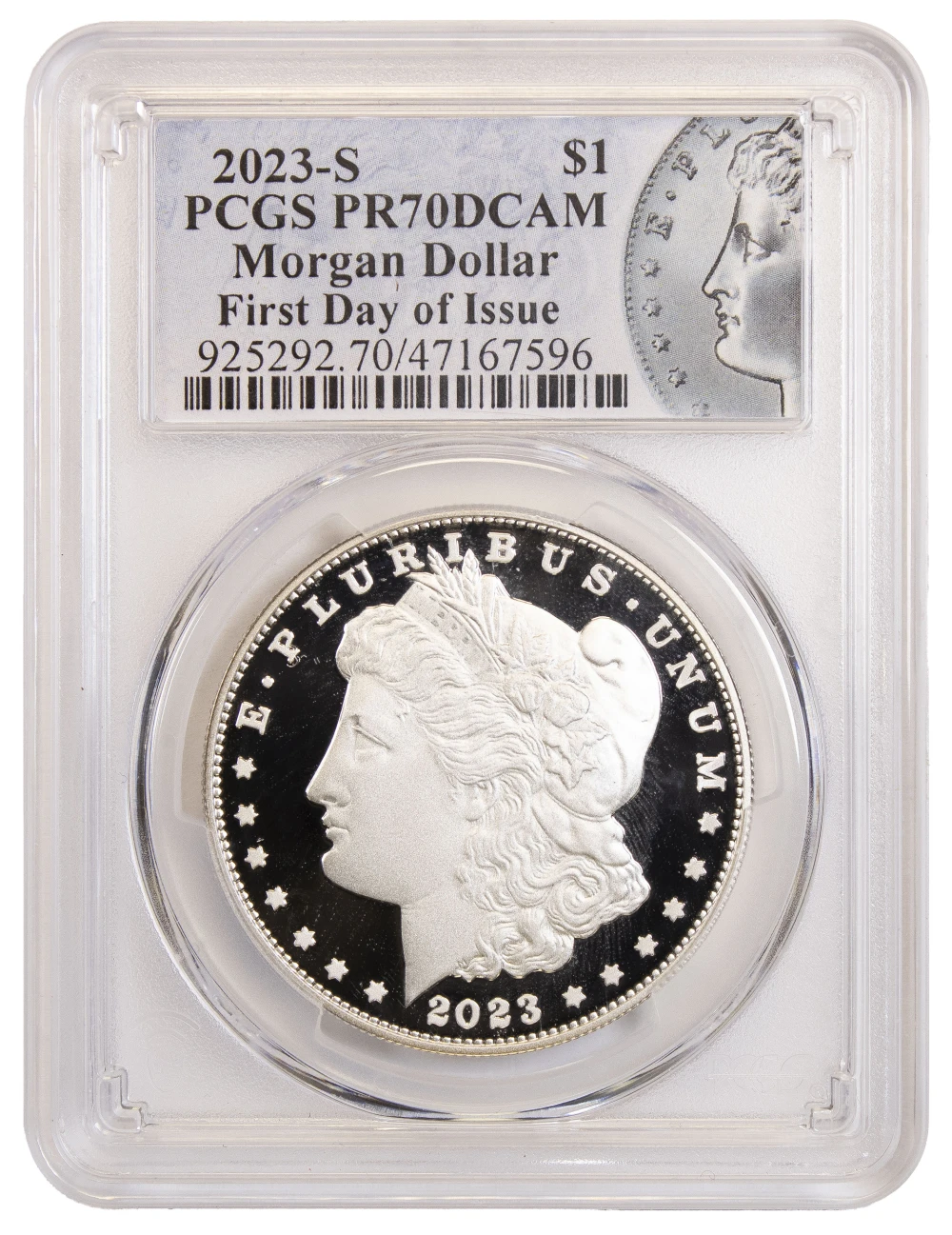 PCGS Proof-70 DCAM 2023-S Morgan $1