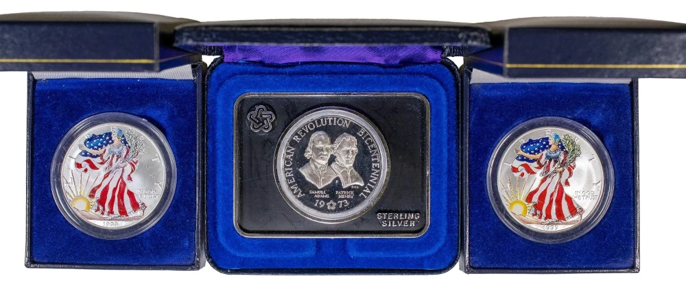 Colorized Silver Eagles & More