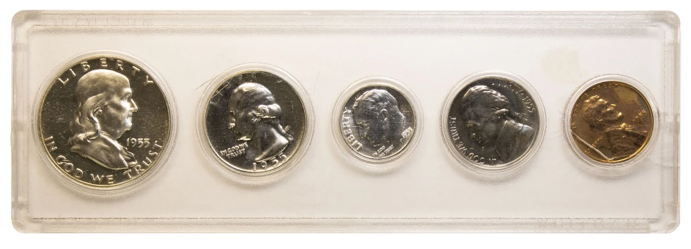 Gem Quality 1955 Proof Set