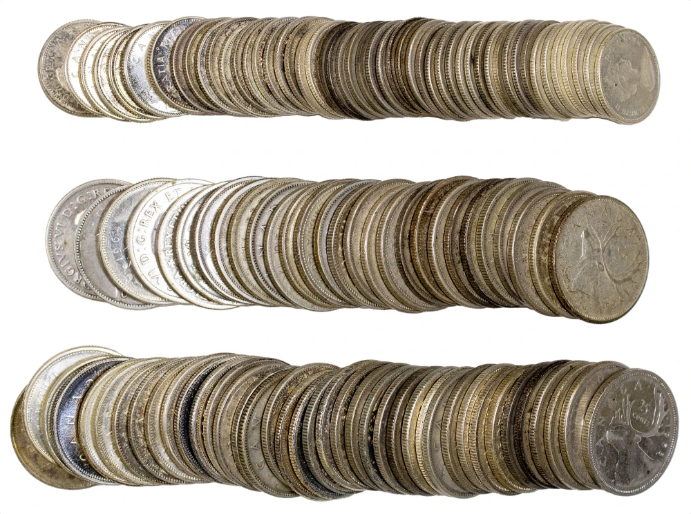 Canadian 80% Silver Lot