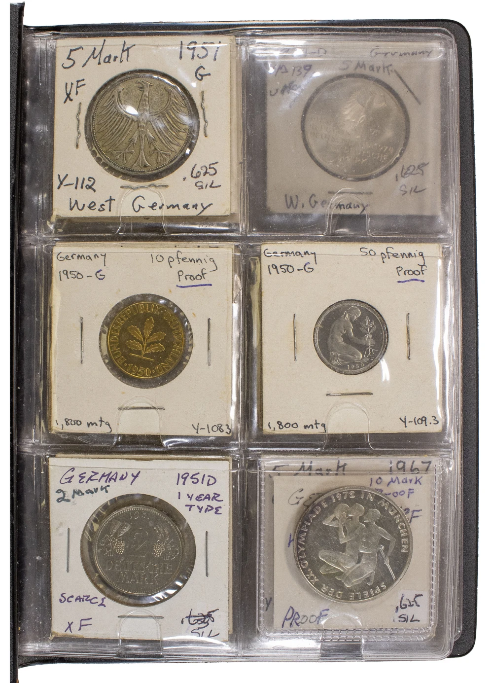 Germany. Mix Of Mostly Silver Coins