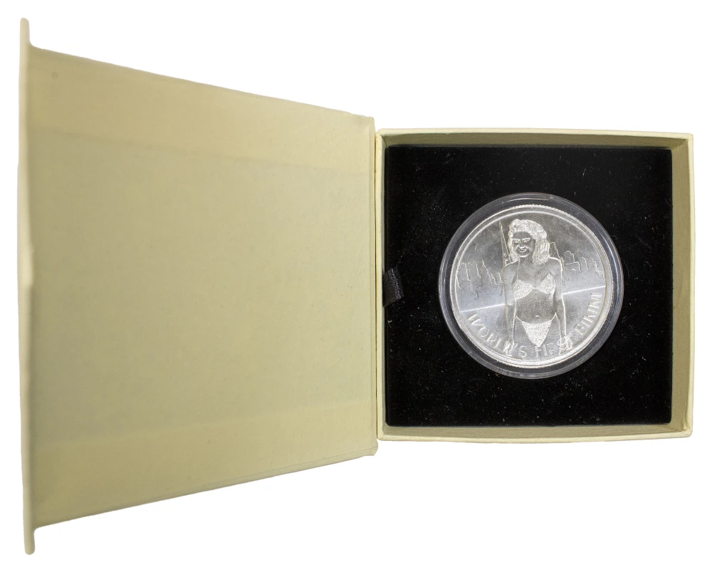 2021 World's First Bikini 2 oz Silver Round